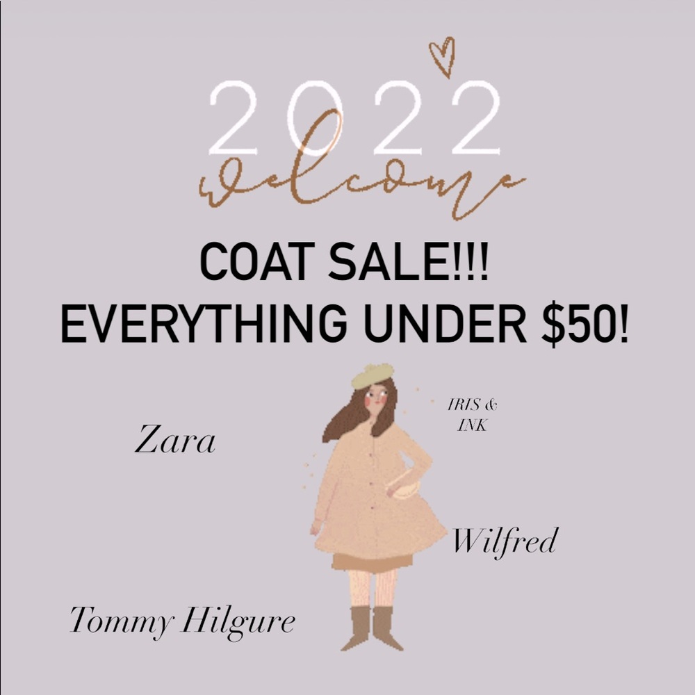 WINTER COAT NEW YEAR SALE! 🎉